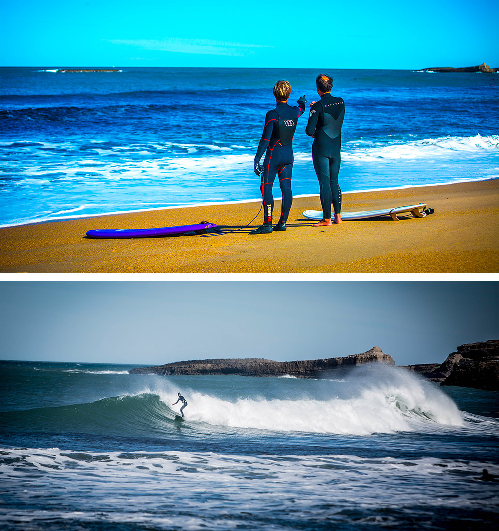 Cours de surf à Biarritz